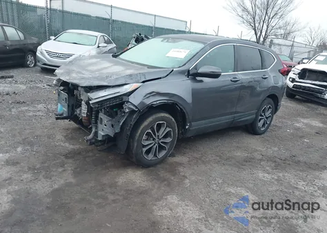 2022 Honda Cr-V Awd Ex-L z USA, uszkodzony, nr VIN 2HKRW2H81NH661803